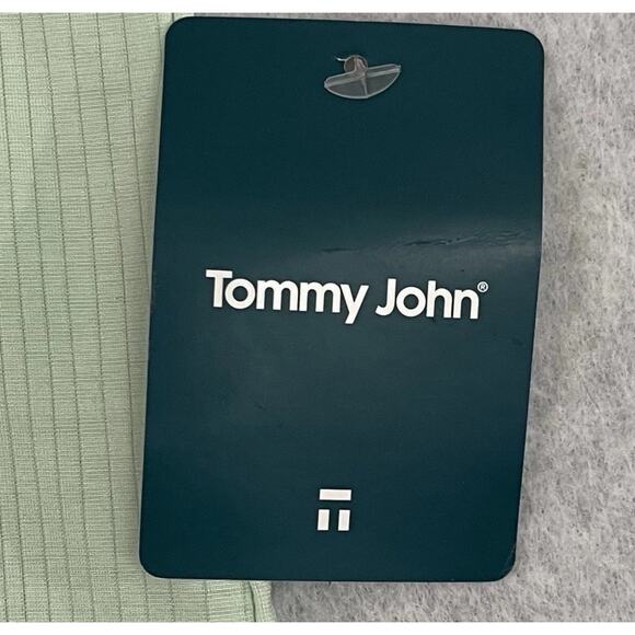 Tommy John Womens Ribbed Sleep Tank Top Soft Modal Blend Misty Jade Small NWT - Picture 5 of 7